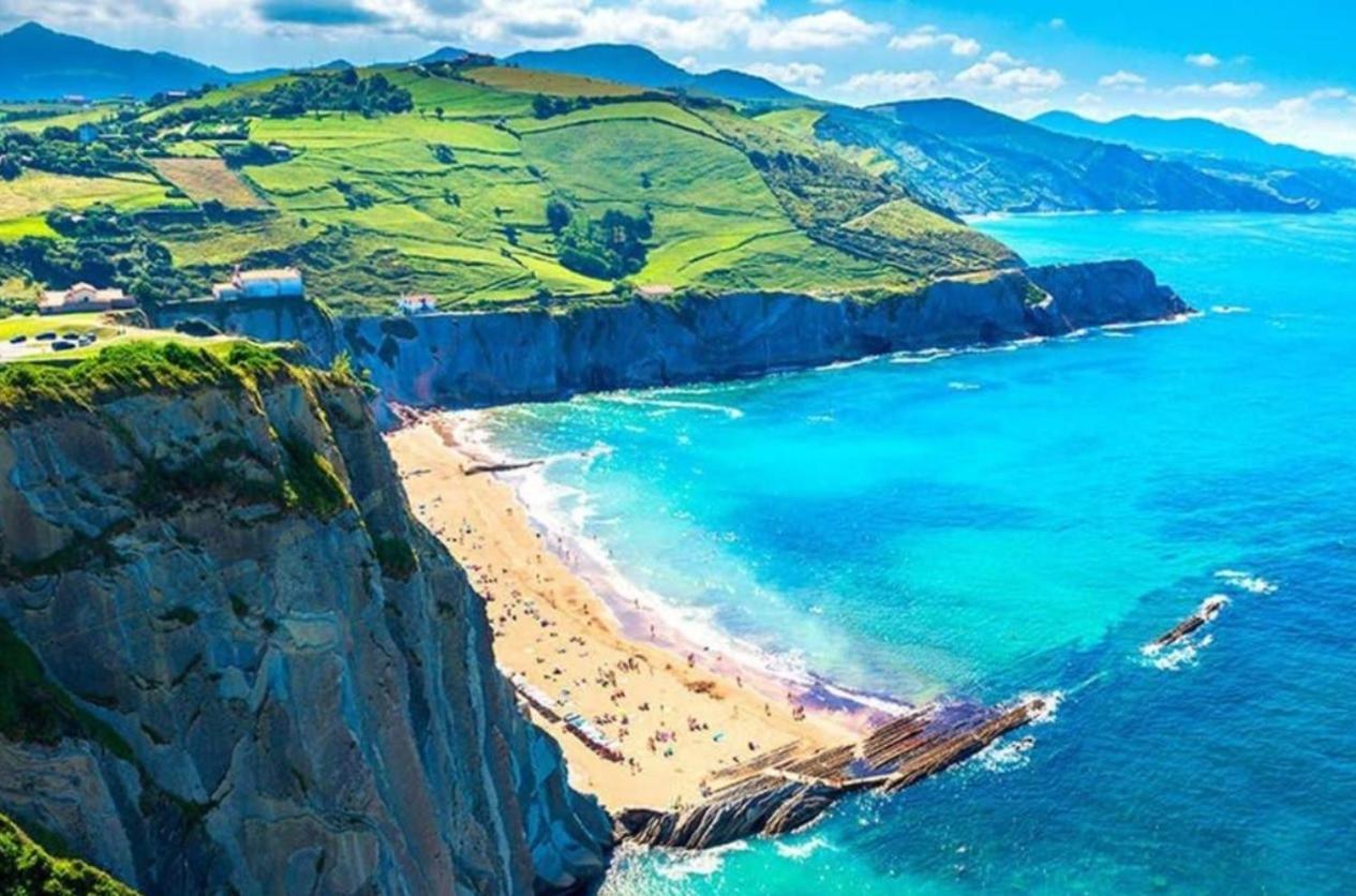 Ferienwohnung Zumaia Basque Alai Exterior foto